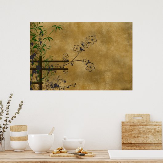 Poster Tranquillité (Cuisine)