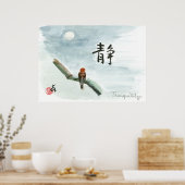 Poster Tranquillité (Cuisine)