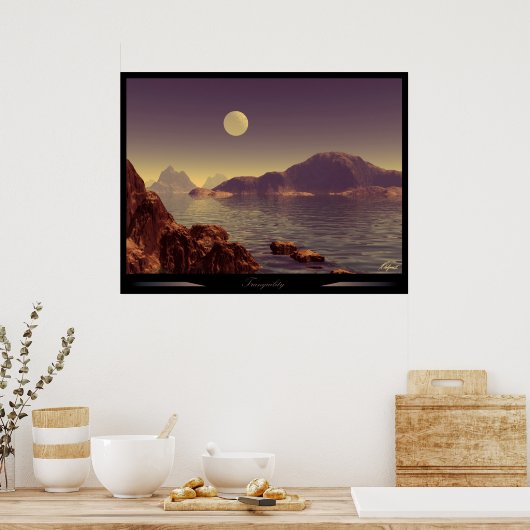 Poster Tranquillité (Cuisine)