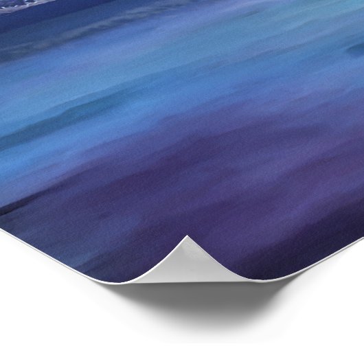 Poster Tranquillité À L'Aube (Coin)