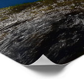 Poster Tranquillité Blues South Island, Nouvelle-Zélande (Coin)