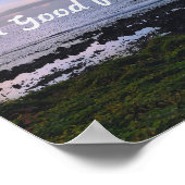 Poster Tranquillité crépusculaire au bord de l'eau (Coin)