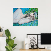 Poster tranquillité d'esprit (Bureau à domicile)