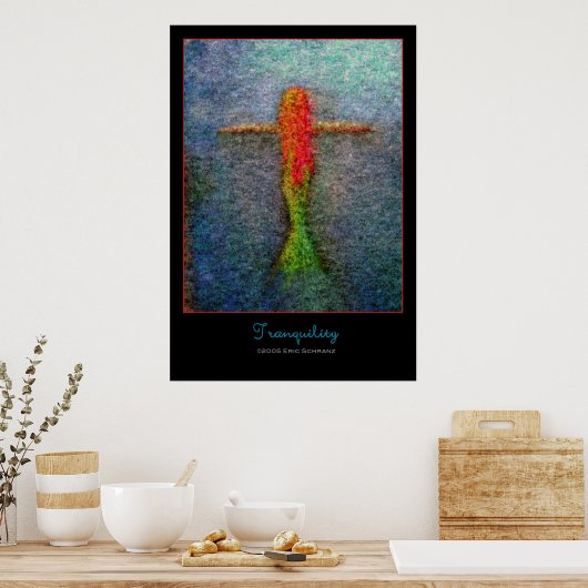 Poster Tranquillité deux (Cuisine)