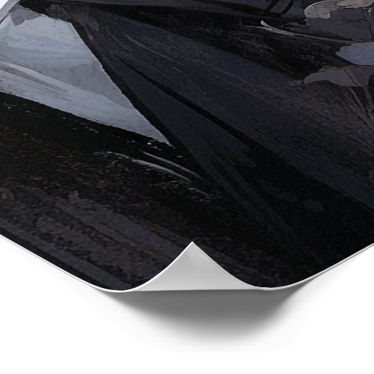 Poster Tranquillité d'or : Beauté de l'Orient (Coin)