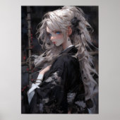 Poster Tranquillité d'or : Beauté de l'Orient (Devant)