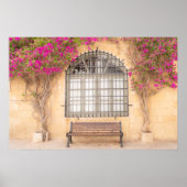 Poster Tranquillité en fleurs – Un moment de calme à Raba (Devant)