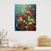 Poster Tranquillité florissante (Cuisine)