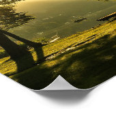 Poster Tranquillité tranquille | Beauté simple dans la na (Coin)