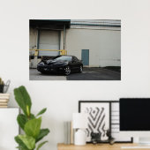 Poster Trans-Am noir (Bureau à domicile)