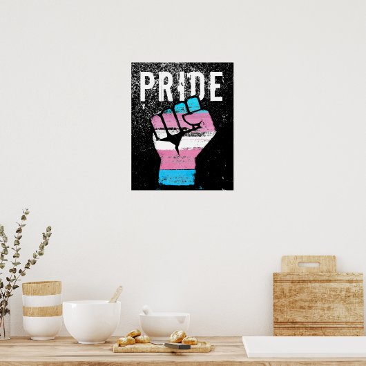 Poster Trans Pride (Cuisine)