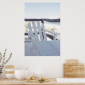 Poster Transat De Plage Sur Balcon (Cuisine)