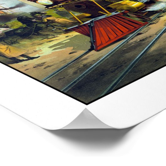 Poster Transcontinental Railroad (Coin)