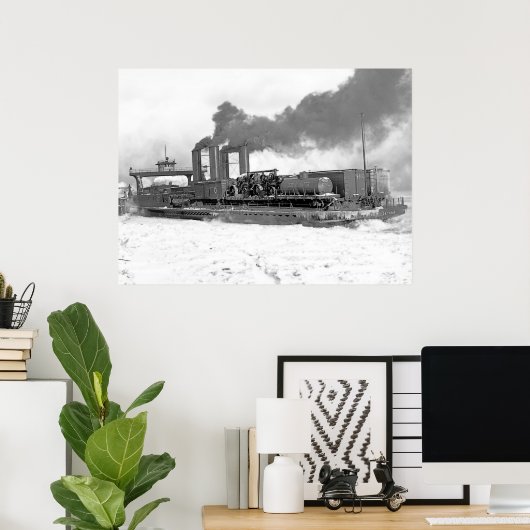 Poster Transfert Ferry (Bureau à domicile)