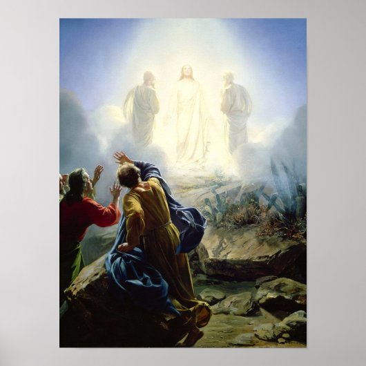 Poster Transfiguration de Jésus, Religieux (Devant)