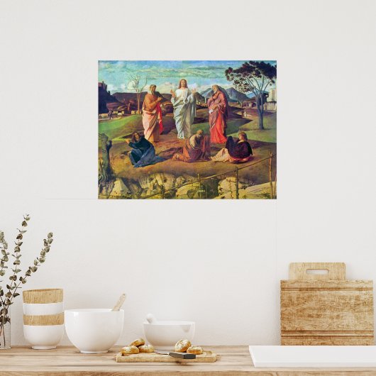 Poster Transfiguration du Christ par Bellini (Cuisine)