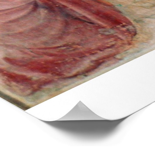 Poster Transfiguration du Christ par Fra Angelico (Coin)