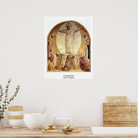 Poster Transfiguration Par Fra Angelico (Cuisine)