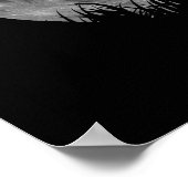 Poster Transformation de la Pleine lune du loup-garou coo (Coin)