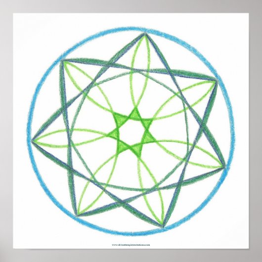 Poster Transformation Mandala #2 (Devant)