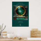Poster Transformations alchimiques 2 : Dissolution (Cuisine)