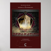 Poster Transformations alchimiques 3 : Séparation (Devant)