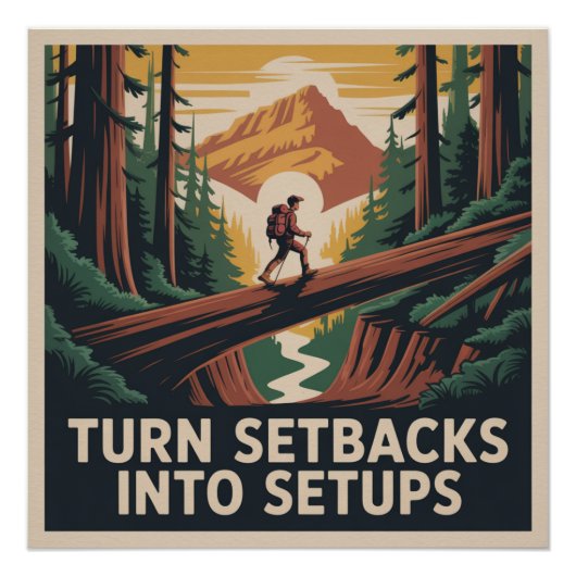 Poster Transformez les échecs en opportunités (Devant)