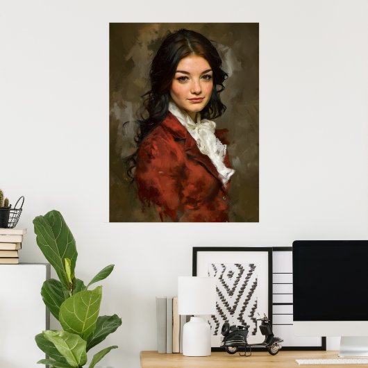 Poster Transformez-vous ou n'importe qui en un caractère (Bureau à domicile)