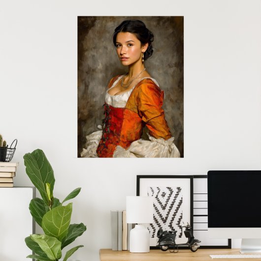 Poster Transformez-vous ou n'importe qui en un caractère (Bureau à domicile)