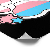 Poster Transgender Furry Paw Lgbtq Month Gay Rights Pride (Coin)