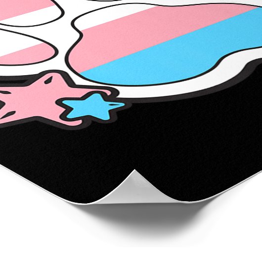 Poster Transgender Furry Paw Lgbtq Month Gay Rights Pride (Coin)