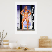 Poster Transgenre Bodybuilder Chris Tina Bruce (Cuisine)