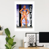 Poster Transgenre Bodybuilder Chris Tina Bruce (Bureau à domicile)