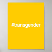 POSTER TRANSGENRE DE HASHTAG (Devant)