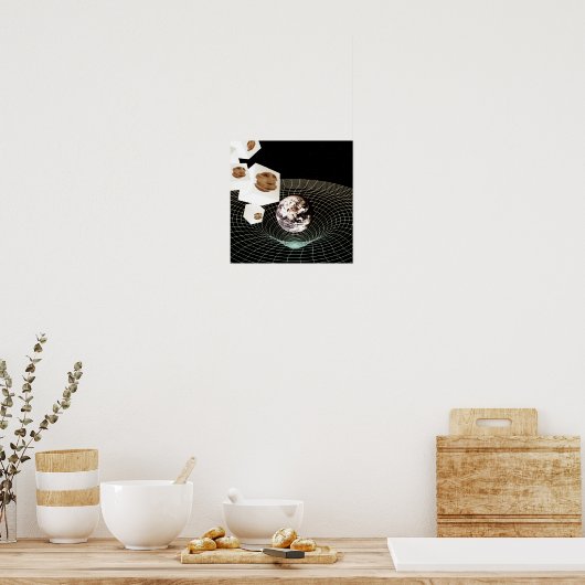 Poster Transition vers une autre dimension (Cuisine)
