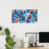 Poster Transmission du sens (Bureau à domicile)