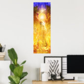 Poster TRANSMUTATION D'Oiseaux De Feu Phoenix (Bureau à domicile)