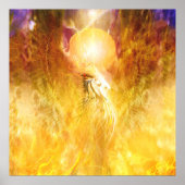 Poster TRANSMUTATION D'Oiseaux De Feu Phoenix (Devant)