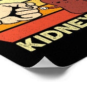 Poster Transplant la maladie Fun don d'organe du rein don (Coin)