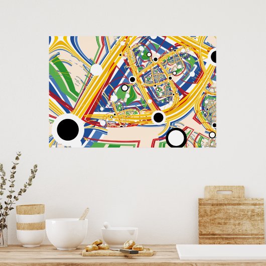 Poster Transport (Cuisine)