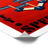 Poster Transport aérien tchécoslovaque (Coin)