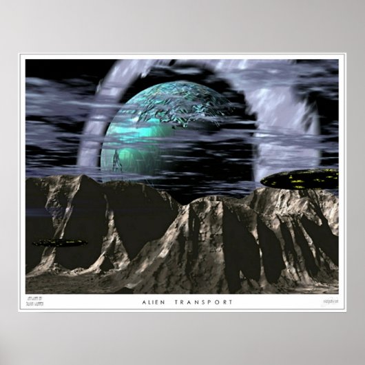 Poster Transport Alien (Devant)