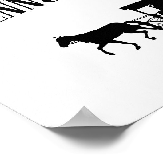 Poster Transport Amish Pennsylvanie (Coin)