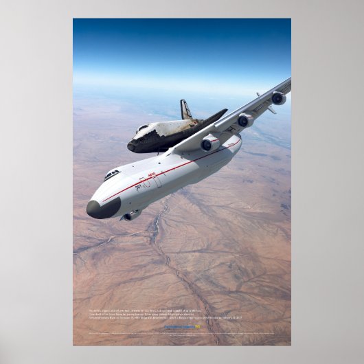 Poster Transport de Bourane sur l'affiche d'Antonov An-22 (Devant)
