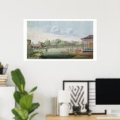 Poster Transport de caisses de thé (avec papier) (Bureau à domicile)