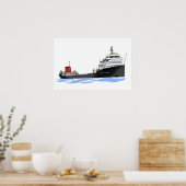Poster Transport de marchandises des Grands Lacs Thomas F (Cuisine)