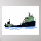 Poster Transport de marchandises des Grands Lacs Thomas F (Devant)