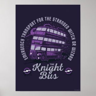 Poster Transport d'urgence - Le Knight Bus
