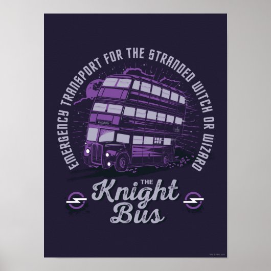 Poster Transport d'urgence - Le Knight Bus (Devant)