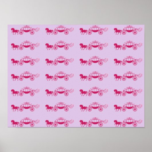 Poster Transport Fairytale ~ Papier d'enveloppement cadea (Devant)